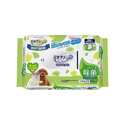 【滿$500送】日本Deo clean貓狗專用潔身紙