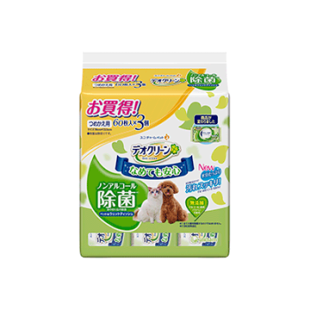 Deo Clean Wet Tissue for Cleansing 犬貓用 除箘清潔紙[身體] 3包