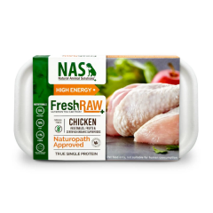 NAS Fresh Raw Chicken犬用凍生肉糧-雞肉900g